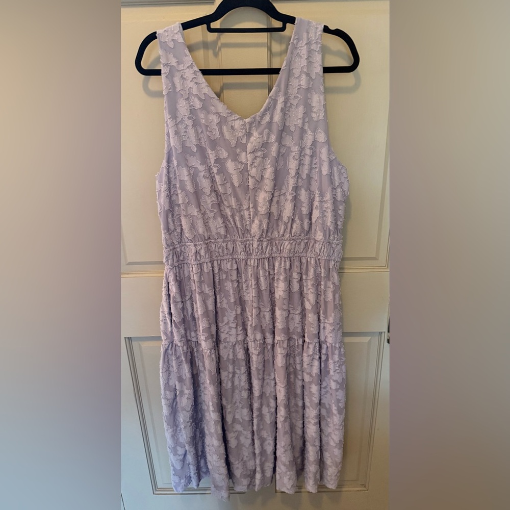 Lane Bryant Light Purple Sleeveless Dress